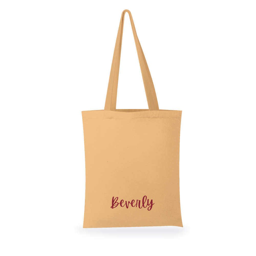 Alternative view of The Beverly heavy canvas tote bag