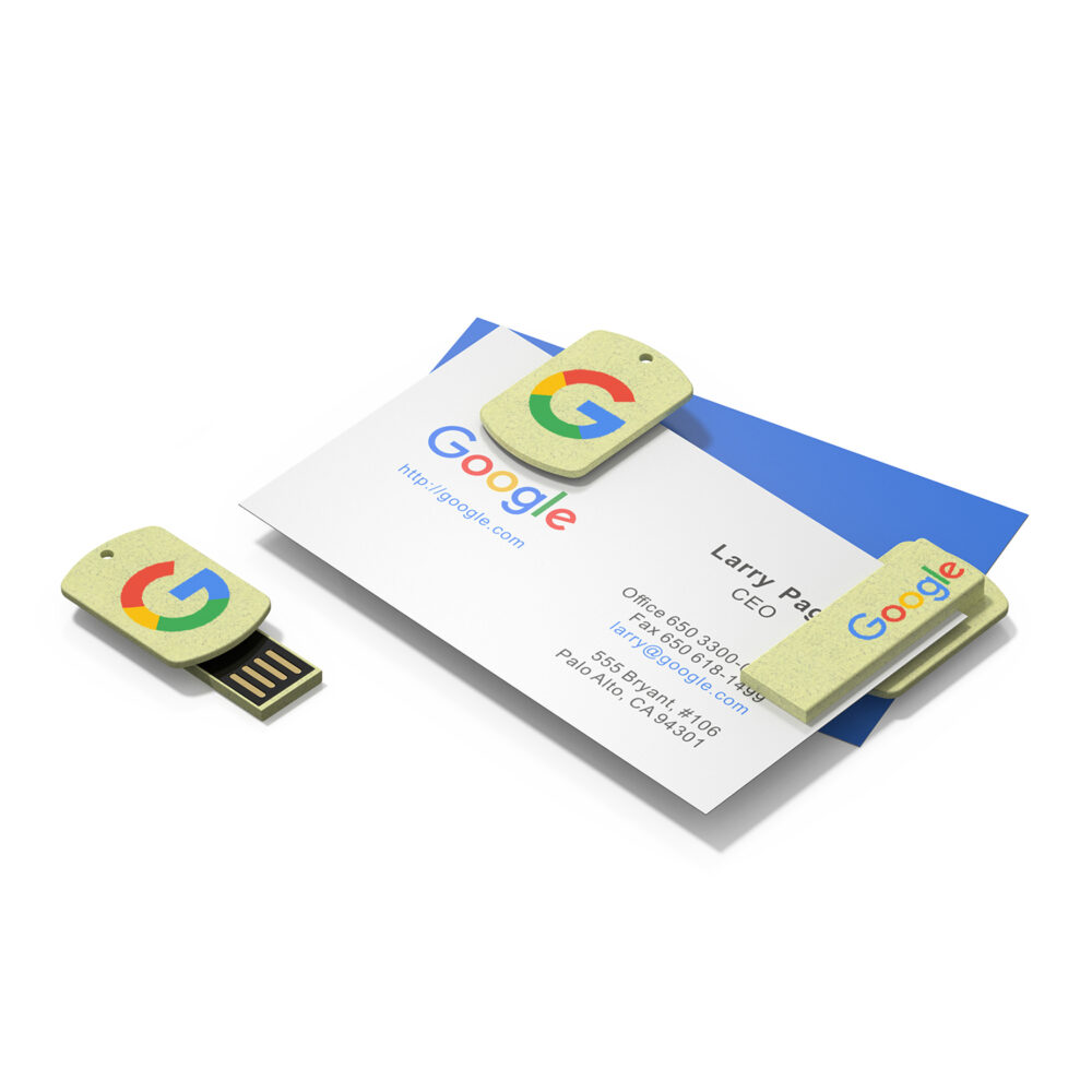 Alternative view of Block Natural Straw USB Flash Drive