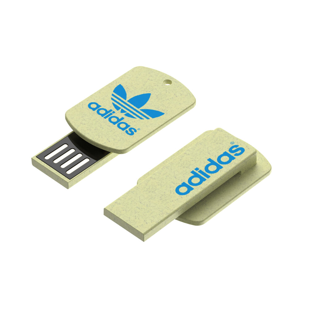 Block Natural Straw USB Flash Drive